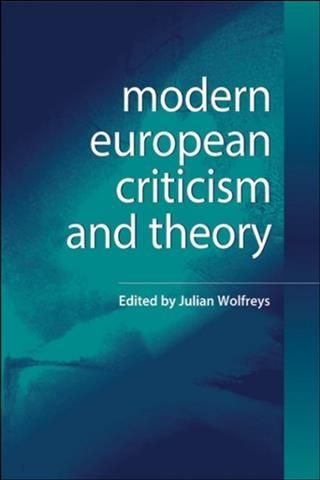 Produktbild: Modern European Criticism and Theory