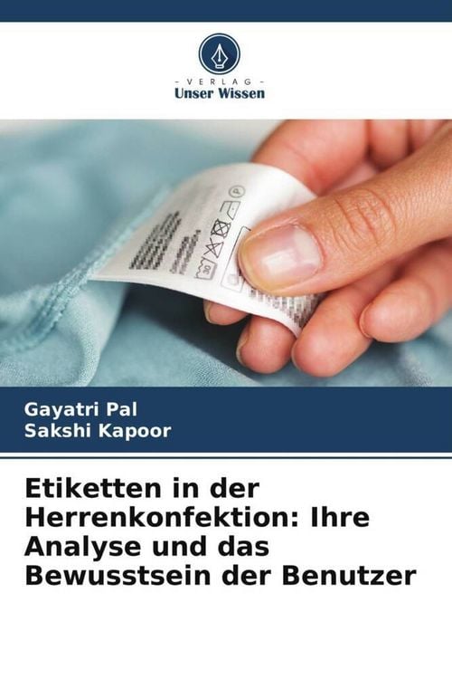Produktbild: Etiketten in der Herrenkonfektion: Ihre Analyse und das Bewusstsein der Benutzer