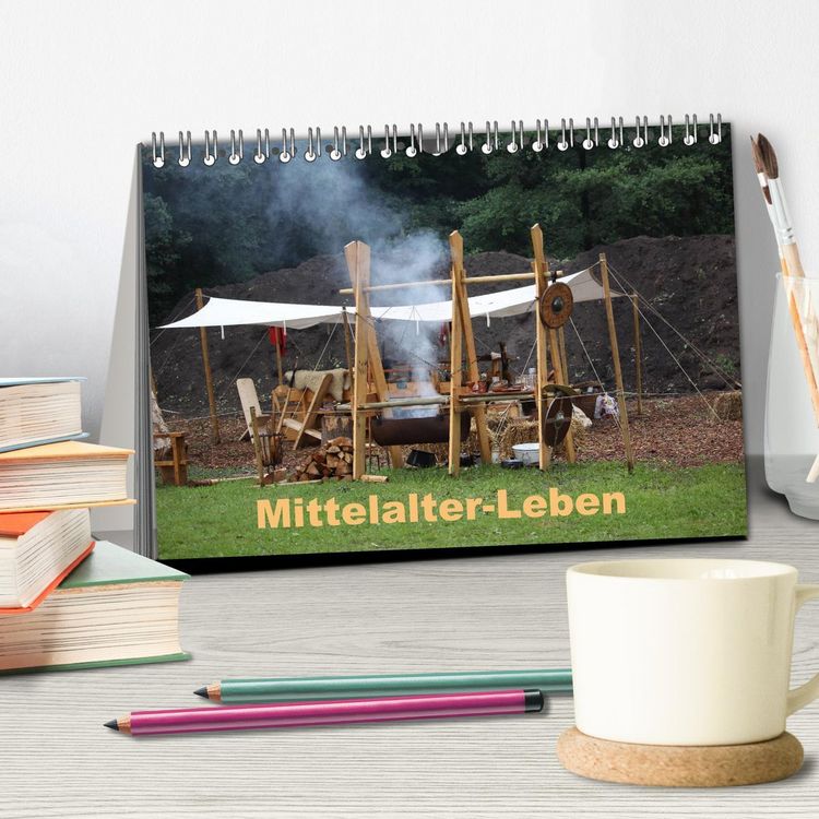 Produktbild: Mittelalter - Leben (Tischkalender 2026 DIN A5 quer), CALVENDO Monatskalender