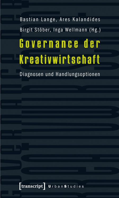 Produktbild: Governance der Kreativwirtschaft