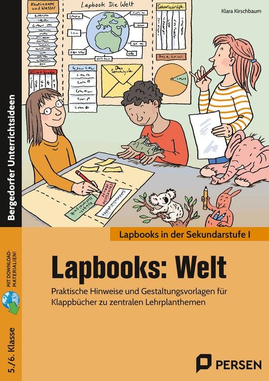Produktbild: Lapbooks: Welt - 5./6. Klasse