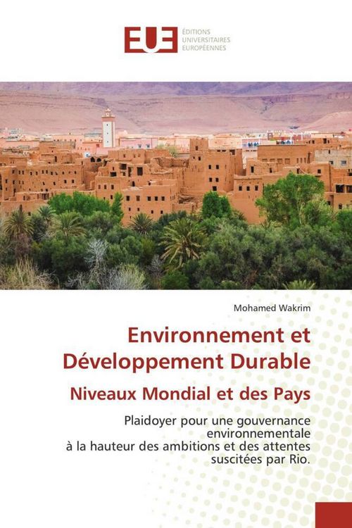 Produktbild: Environnement et D&eacute;veloppement Durable Niveaux Mondial et des Pays
