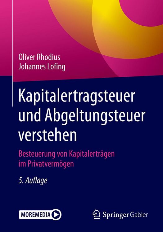 Produktbild: Kapitalertragsteuer und Abgeltungsteuer verstehen
