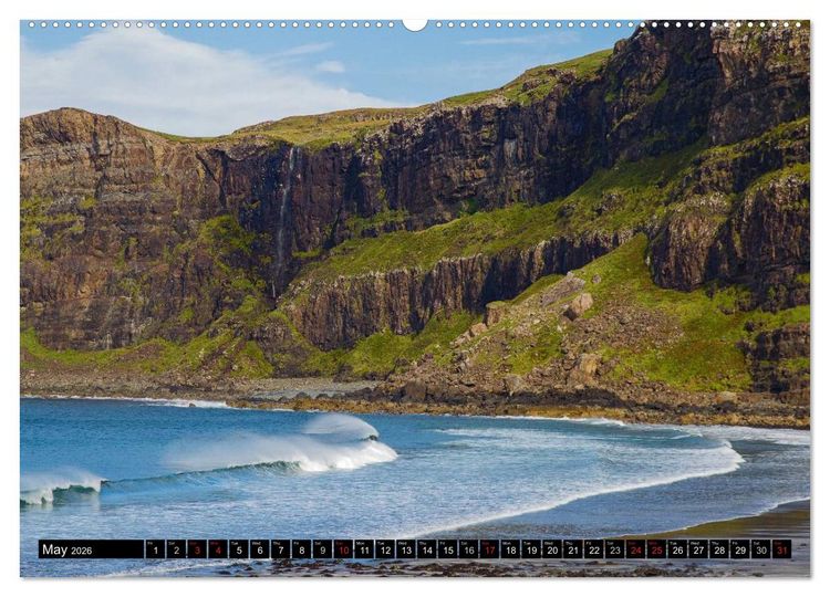 Produktbild: Mull, Staffa, Skye, Iona The Inner Hebrides (High Quality Premium Wall Calendar 2026 DIN A2 landscape),CALVENDO 12 Month Wall Calendar