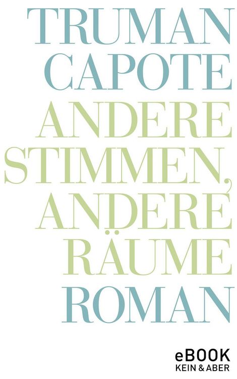 Produktbild: Andere Stimmen, andere R&auml;ume