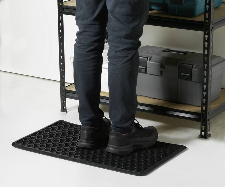 Produktbild: TRU COMPONENTS ESD-Matte Schwarz (L x B x H) 700 x 400 x 10mm