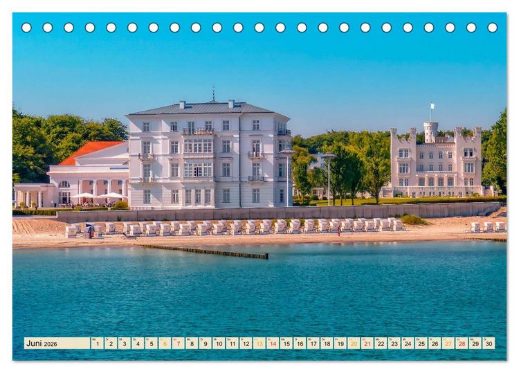Produktbild: Reise durch Deutschland - Mecklenburg-Vorpommern (Tischkalender 2026 DIN A5 quer), CALVENDO Monatskalender