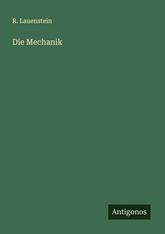 Produktbild: Die Mechanik