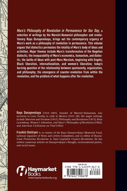 Produktbild: Marx's Philosophy of Revolution in Permanence for Our Day