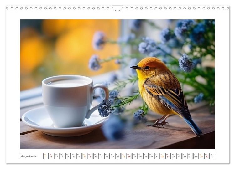 Produktbild: Heute ist mein Tag (Wandkalender 2026 DIN A3 quer), CALVENDO Monatskalender