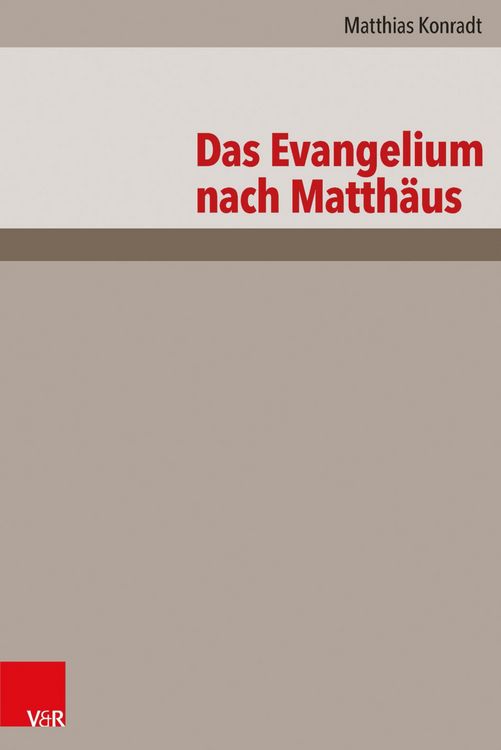 Produktbild: Das Evangelium nach Matth&auml;us