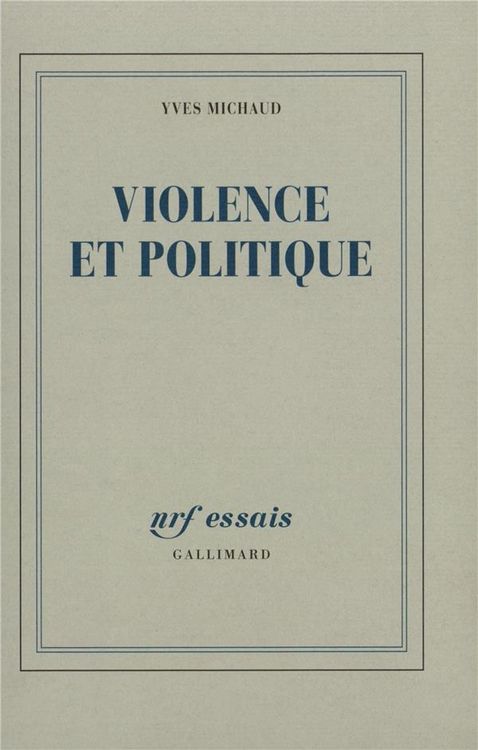 Produktbild: Violence et politique