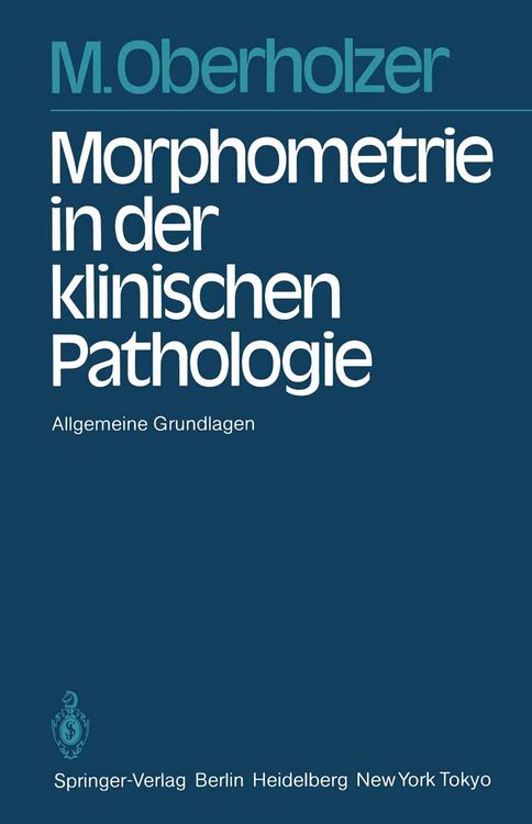 Produktbild: Morphometrie in der klinischen Pathologie
