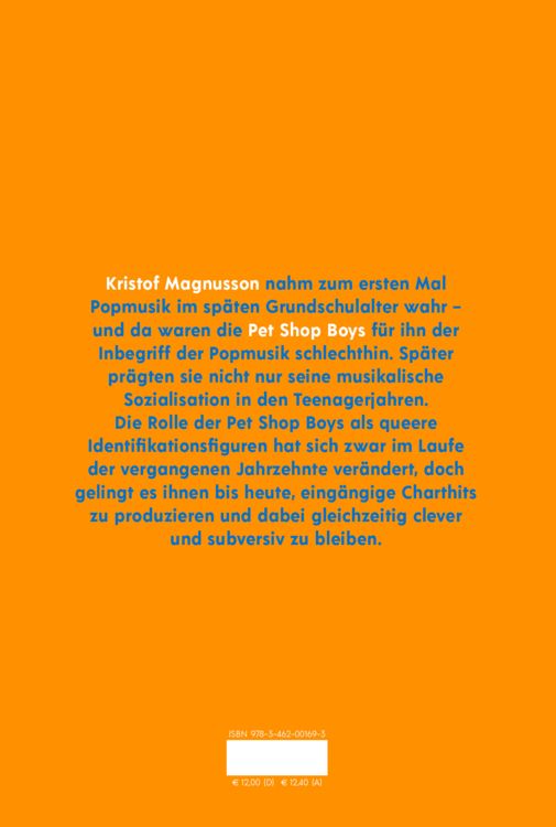 Produktbild: Kristof Magnusson &uuml;ber Pet Shop Boys, queere Vorbilder und musikalischen Mainstream