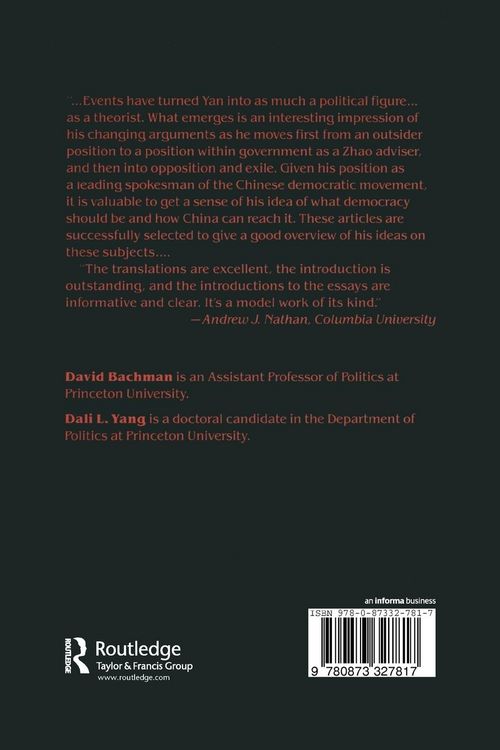 Produktbild: Yin Jiaqi and China's Struggle for Democracy