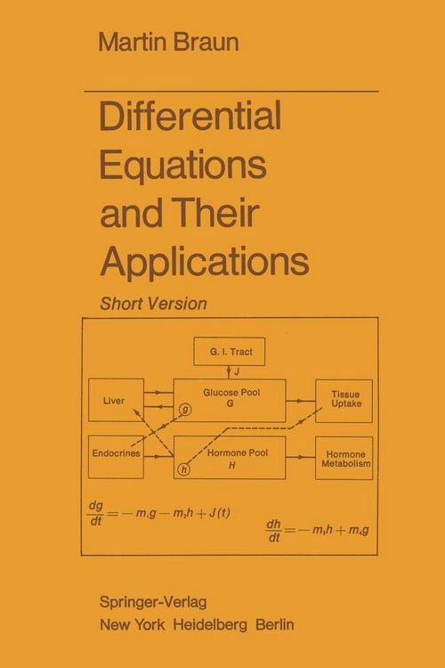 Produktbild: Differential Equations and Their Applications