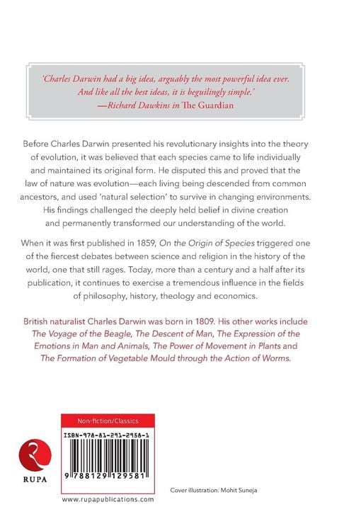 Produktbild: On the Origin of Species by charles dickens