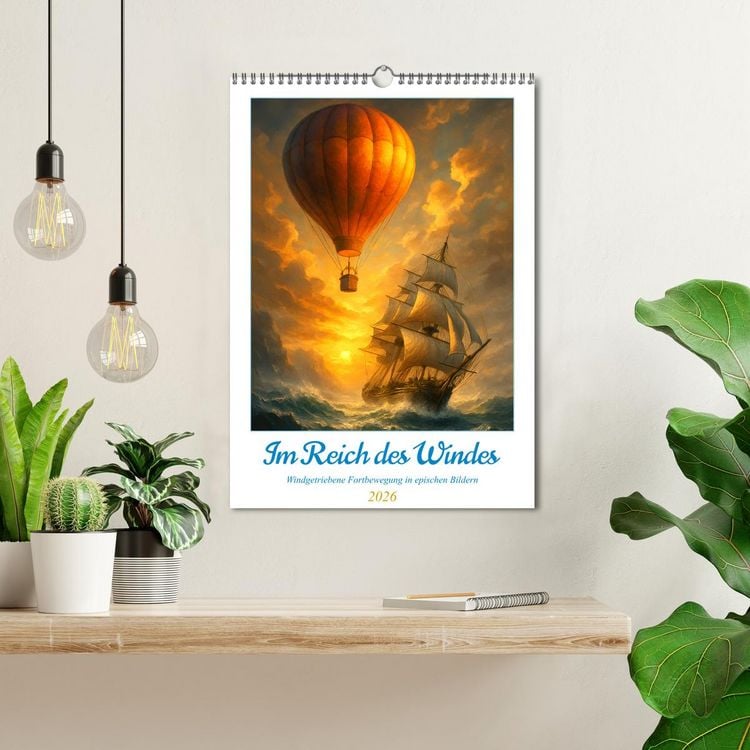 Produktbild: Im Reich des Windes (Wandkalender 2026 DIN A3 hoch), CALVENDO Monatskalender