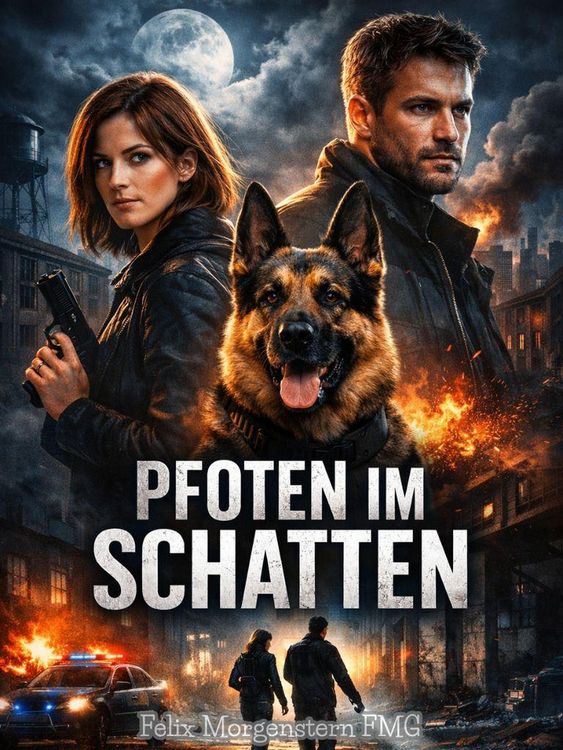 Produktbild: Pfoten im Schatten: Eine K-9-Ermittlungsromanze voller Gefahr