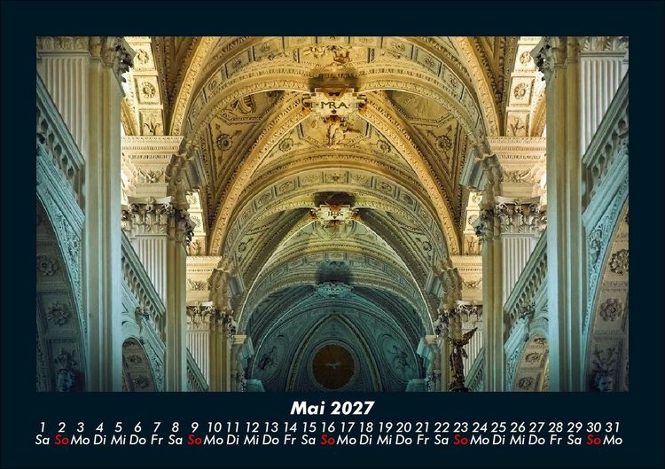 Produktbild: Religi&ouml;se Architektur 2027 Fotokalender DIN A5