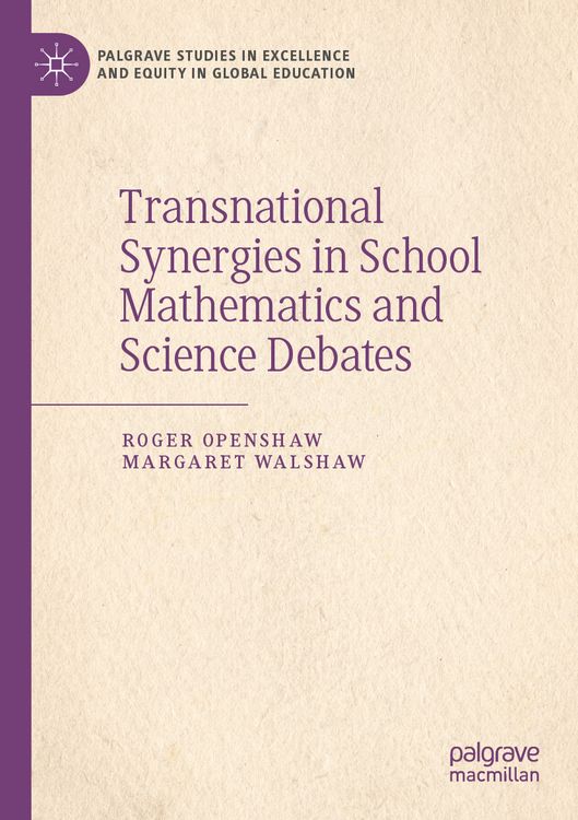 Produktbild: Transnational Synergies in School Mathematics and Science Debates