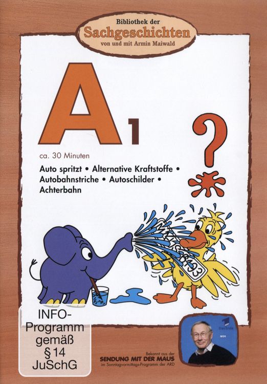 Produktbild: A1 - Auto spritzt/Alternative Kraftstoffe/Autobahnstriche/Autoschilder/Achterbahn (Bibliothek der Sachgeschichten)