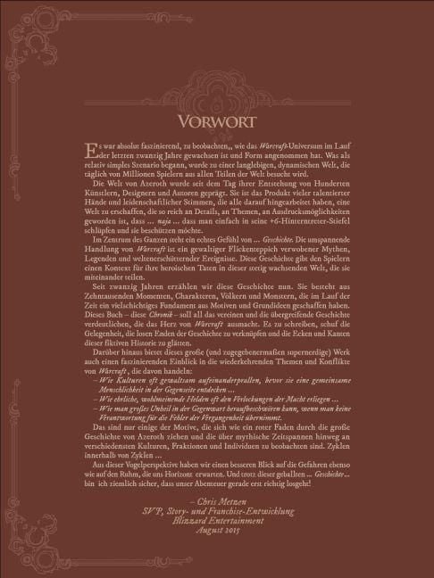 Produktbild: World of Warcraft: Chroniken Bd. 1