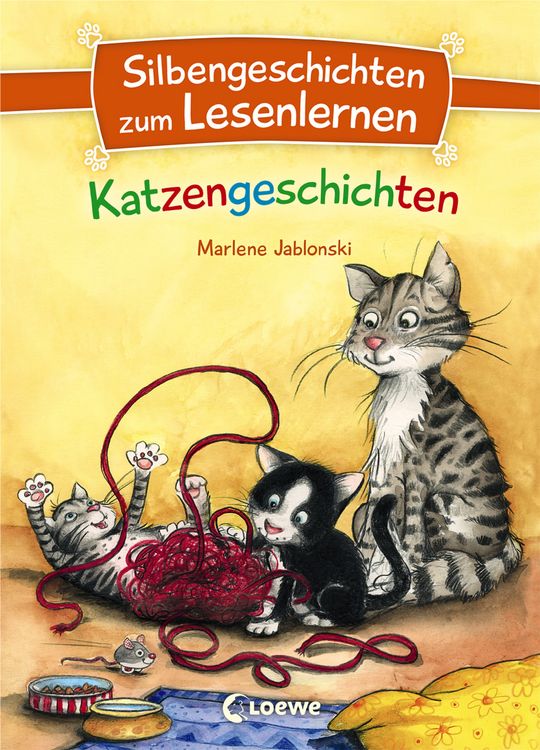 Produktbild: Silbengeschichten zum Lesenlernen - Katzengeschichten