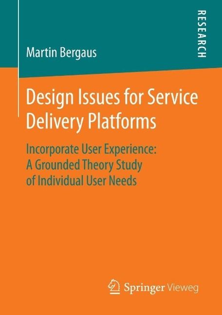 Produktbild: Design Issues for Service Delivery Platforms