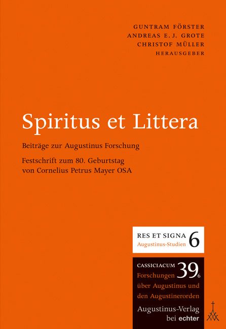 Produktbild: Spiritus et Littera