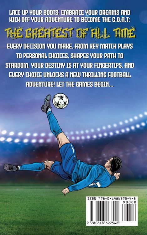 Produktbild: Be The G.O.A.T. - A Pick Your Own Football Destiny Story