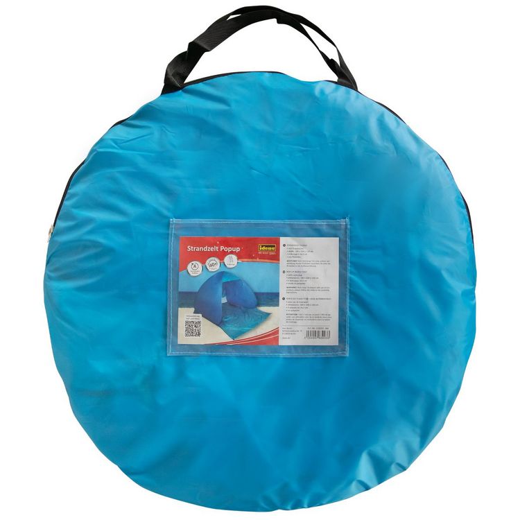 Produktbild: Idena Standzelt Popup blau 1,8x1,5x1,1m