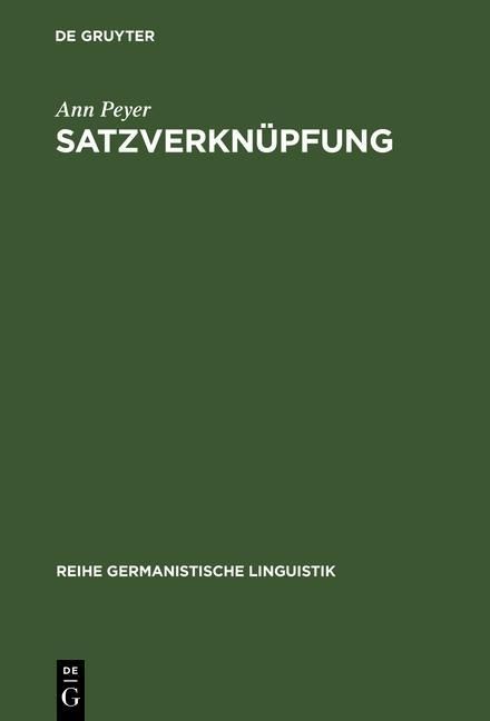 Produktbild: Satzverkn&uuml;pfung