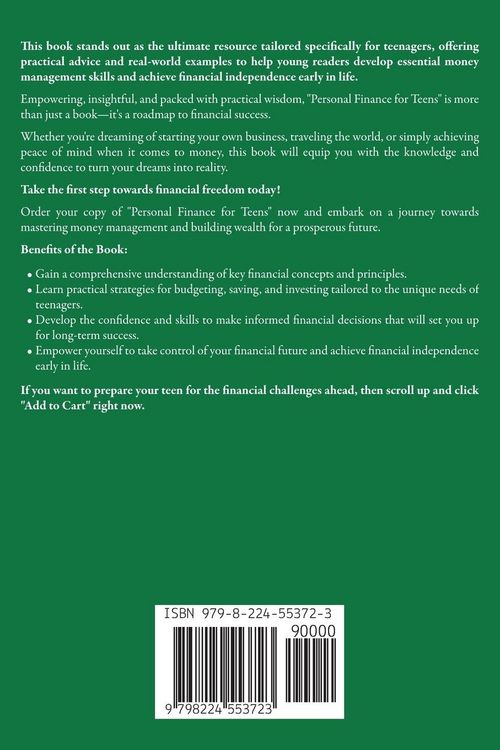 Produktbild: Personal Finance for Teens