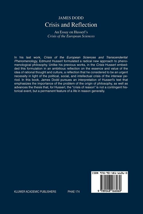Produktbild: Crisis and Reflection