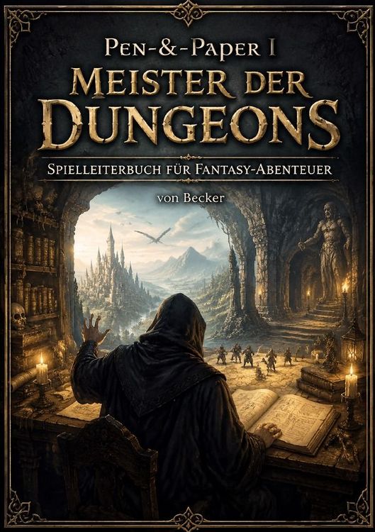 Produktbild: Pen-&amp;-Paper I Meister der Dungeons - Spielleiterbuch f&uuml;r Fantasy-Abenteuer