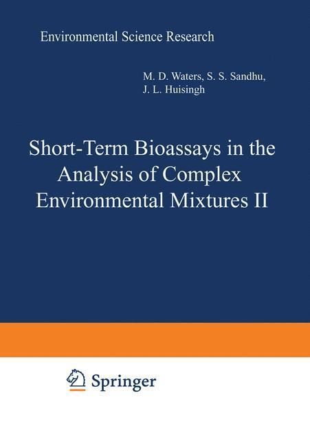 Produktbild: Short-Term Bioassays in the Analysis of Complex Environmental Mixtures II