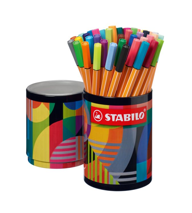 Produktbild: STABILO Point 88 45 ARTY Met.Dose rund