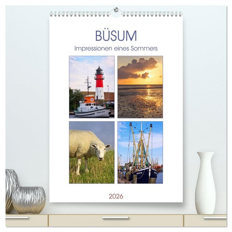 Produktbild: B&uuml;sum - Impressionen eines Sommers (hochwertiger Premium Wandkalender 2026 DIN A2 hoch), Kunstdruck in Hochglanz