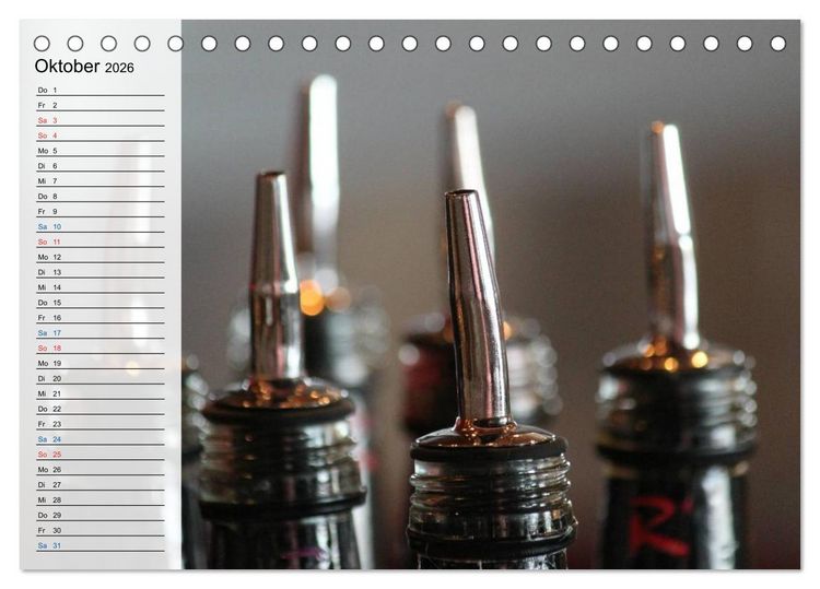 Produktbild: Bar Ambiente (Tischkalender 2026 DIN A5 quer), CALVENDO Monatskalender