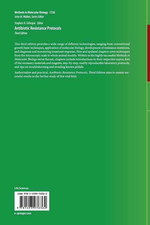 Produktbild: Antibiotic Resistance Protocols