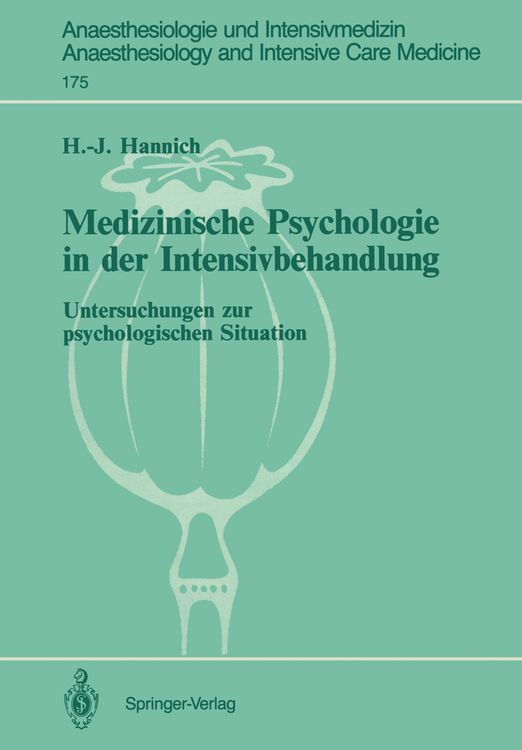 Produktbild: Medizinische Psychologie in der Intensivbehandlung