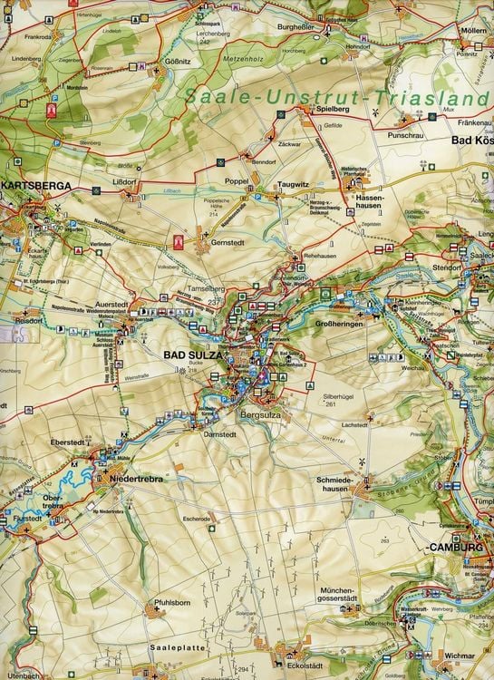 Produktbild: Wanderkarte Weimarer Land und Jena