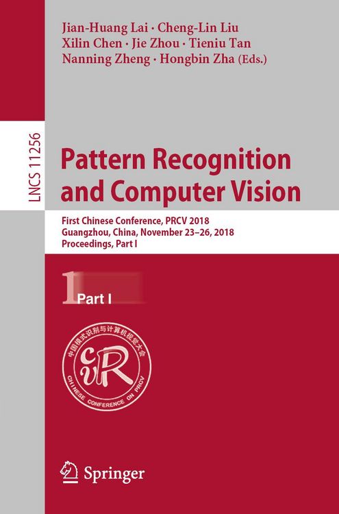 Produktbild: Pattern Recognition and Computer Vision