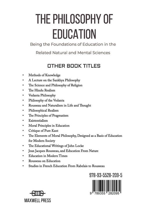 Produktbild: The Philosophy Of Education