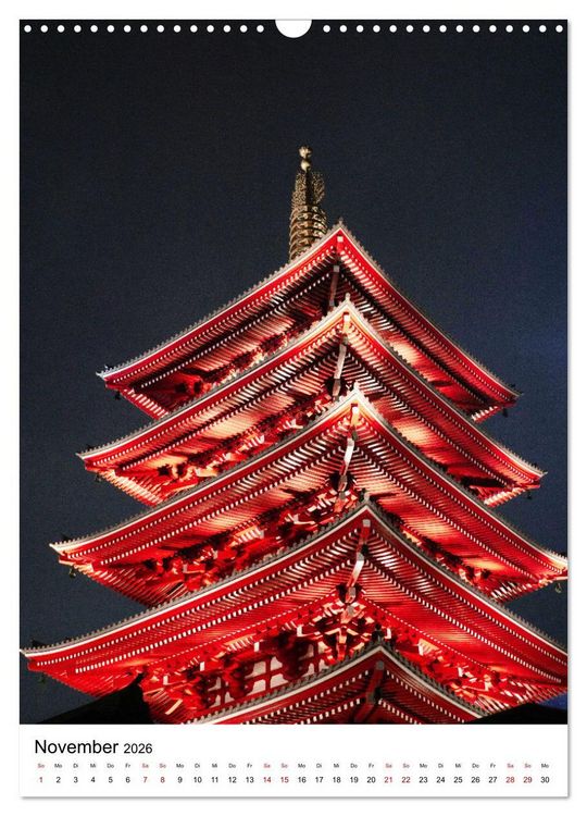 Produktbild: Tokio - Die pulsierende Weltstadt. (Wandkalender 2026 DIN A3 hoch), CALVENDO Monatskalender