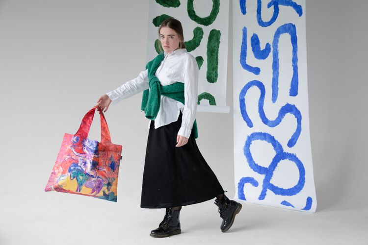 Produktbild: MARC CHAGALL Der Zirkus Recycelte Tasche