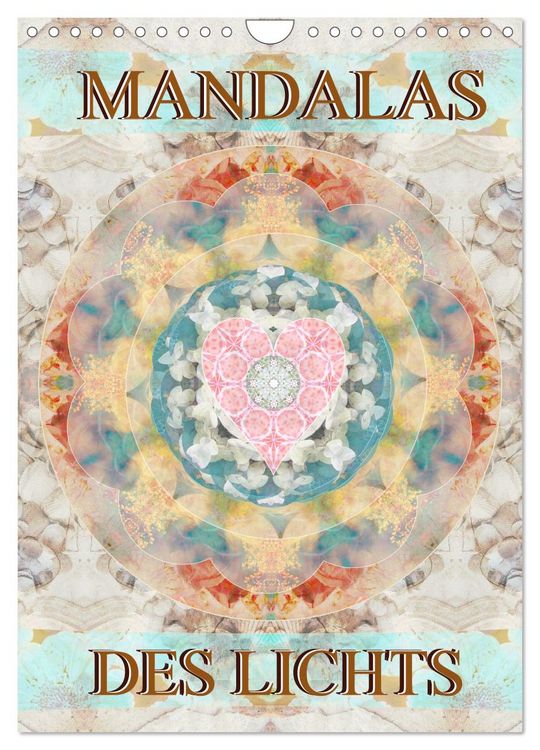 Produktbild: MANDALAS DES LICHTS (Wandkalender 2026 DIN A4 hoch), CALVENDO Monatskalender