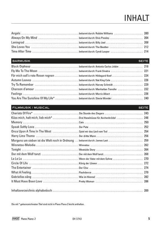Produktbild: Piano Piano 2 mittelschwer + 4 CDs