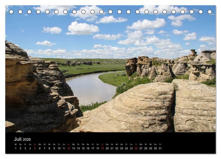 Produktbild: Kanada 2026 (Tischkalender 2026 DIN A5 quer), CALVENDO Monatskalender